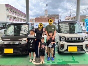 スペーシアギアご納車いたしました☆